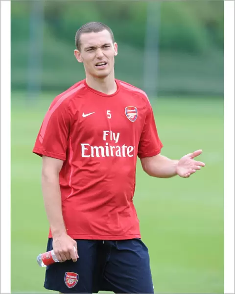 Thomas Vermaelen (Arsenal). Arsenal Training Ground, London Colney, Hertfordshire