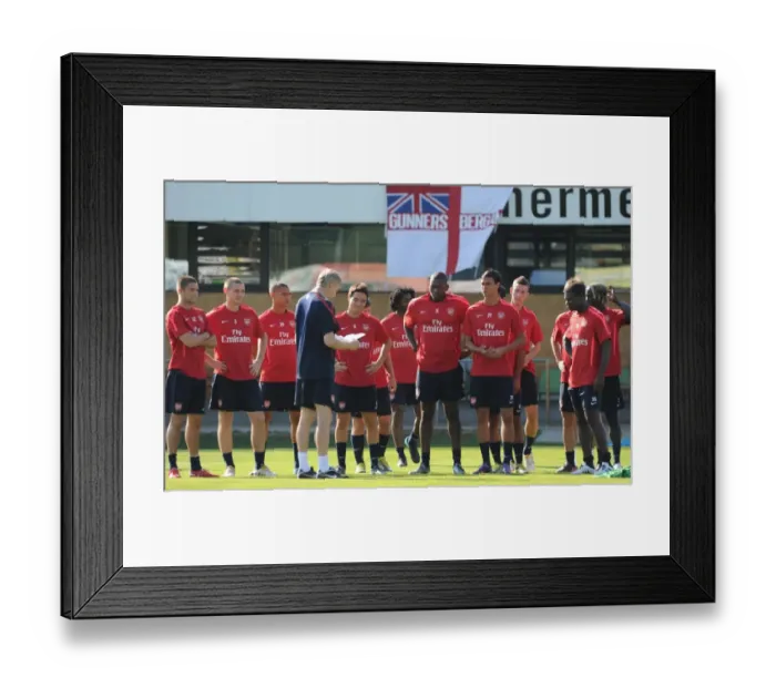 Framed Print : Arsenal training. Arsenal Training Camp, Bad Waltersdorf, Austria, 22 / 7 / 2010 Framed Print : Arsenal training. Arsenal Training Camp, Bad Waltersdorf, Austria, 22 / 7 / 2010