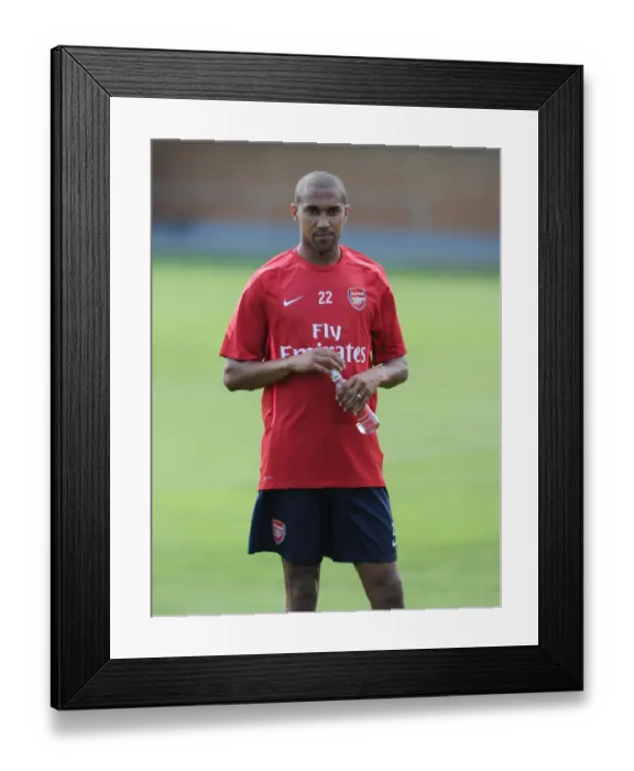 Framed Print : Gael Clichy (Arsenal). Arsenal Training Camp, Bad Waltersdorf, Austria, 20  /  7  /  2010