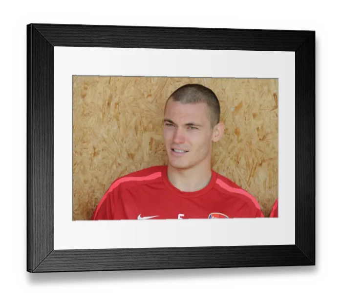 Framed Print : Thomas Vermaelan (Arsenal). Arsenal Training Camp, Bad Waltersdorf, Austria, 20 / 7 / 2010 Framed Print : Thomas Vermaelan (Arsenal). Arsenal Training Camp, Bad Waltersdorf, Austria, 20 / 7 / 2010