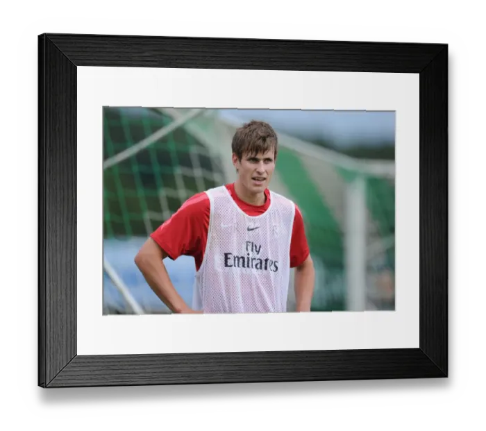 Framed Print : Havard Nordveit (Arsenal). Arsenal Training Camp, Bad Waltersdorf, Austria, 26 / 7 / 2010 Framed Print : Havard Nordveit (Arsenal). Arsenal Training Camp, Bad Waltersdorf, Austria, 26 / 7 / 2010