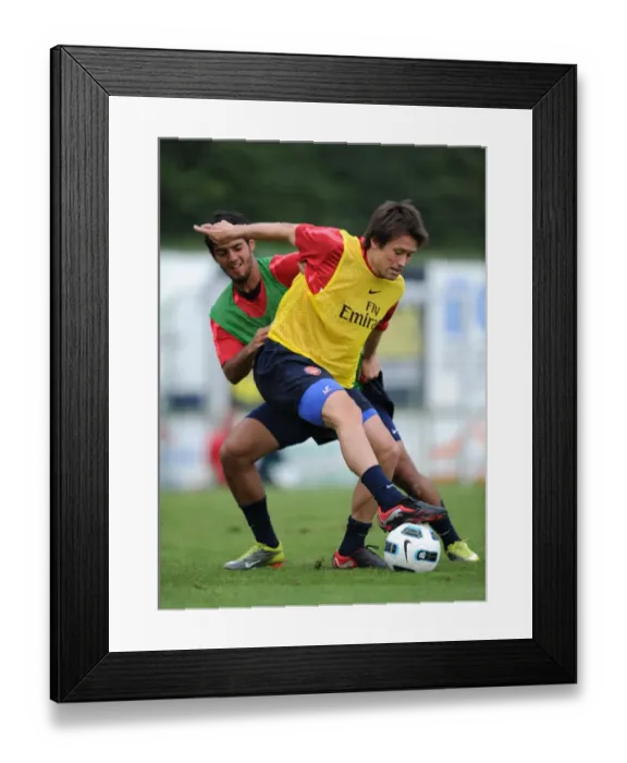 Framed Print : Tomas Rosicky and Carlos Vela (Arsenal). Arsenal Training Camp, Bad Waltersdorf Framed Print : Tomas Rosicky and Carlos Vela (Arsenal). Arsenal Training Camp, Bad Waltersdorf