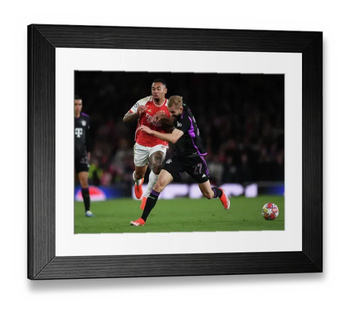 Framed Print : Arsenal FC v FC Bayern Munchen: Quarter-final First Leg - UEFA Champions League 2023 / 24 Framed Print : Arsenal FC v FC Bayern Munchen: Quarter-final First Leg - UEFA Champions League 2023 / 24