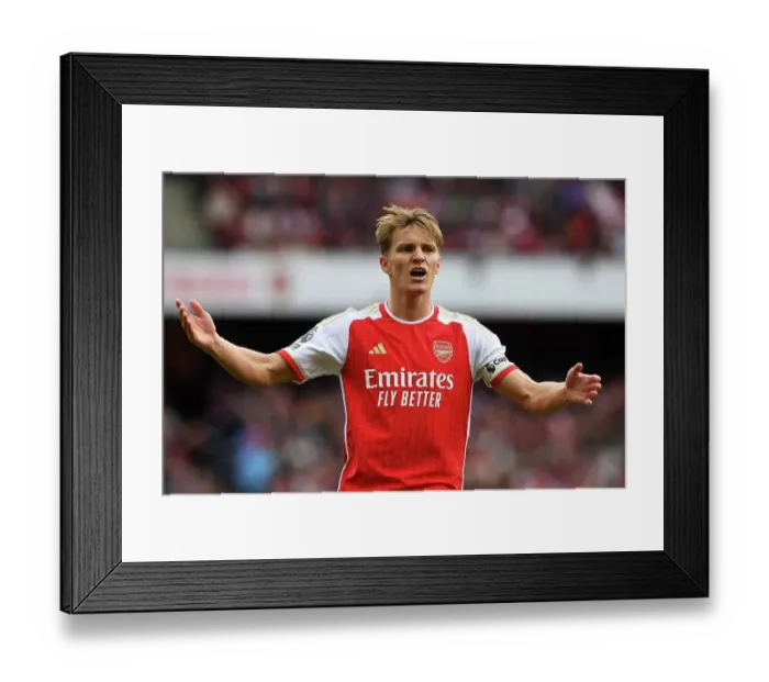 Framed Print : Arsenal FC v Aston Villa - Premier League Framed Print : Arsenal FC v Aston Villa - Premier League