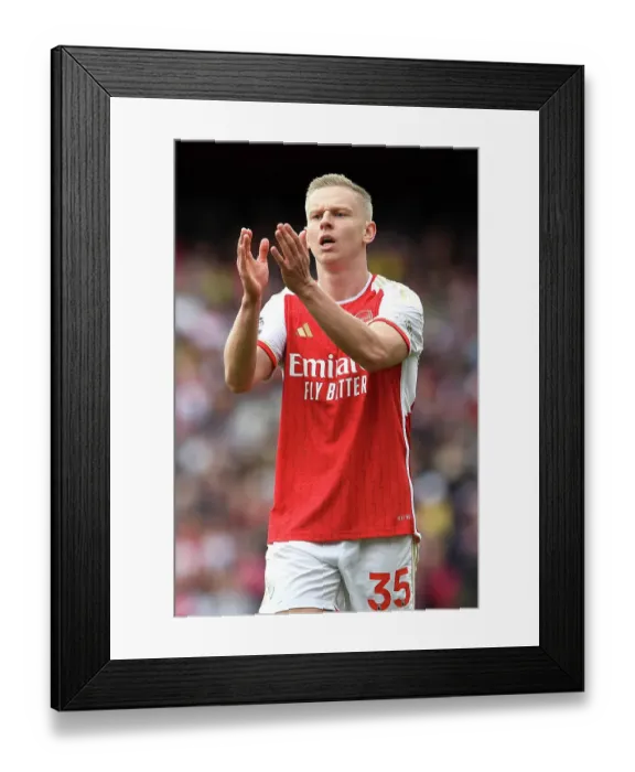 Framed Print : Arsenal FC v Aston Villa - Premier League