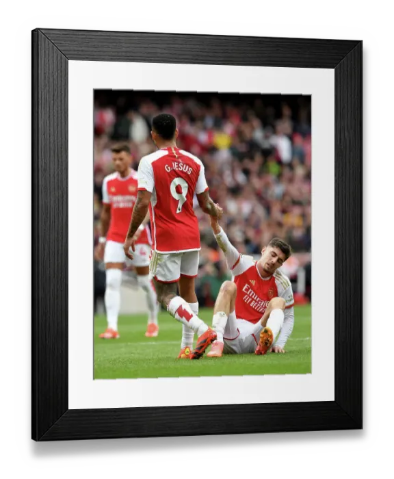 Framed Print : Arsenal FC v Aston Villa - Premier League