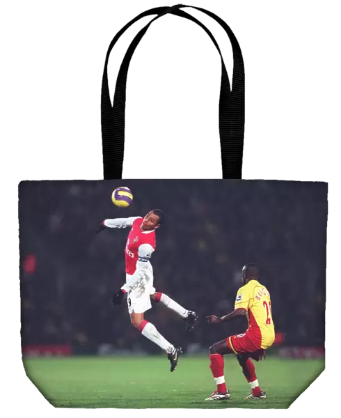 Gilberto (Arsenal) Hameur Bouazza (Watford)