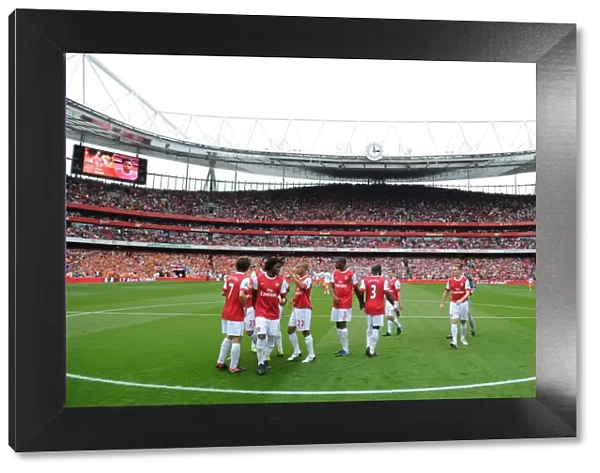Emirates Stadium. Arsenal 6: 0 Blackpool, Barclays Premier League, Emirates Stadium