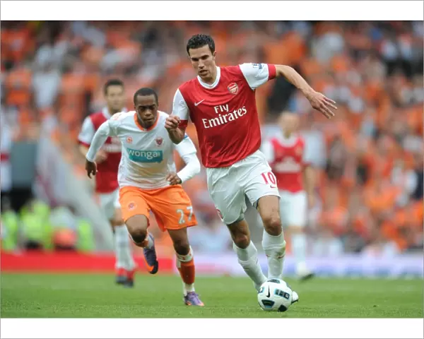 Robin van Persie's Dominance: Arsenal Crushes Blackpool 6-0