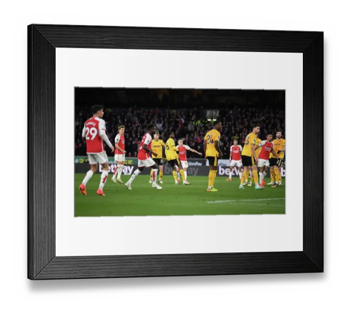 Framed Print : Wolverhampton Wanderers v Arsenal FC - Premier League Framed Print : Wolverhampton Wanderers v Arsenal FC - Premier League