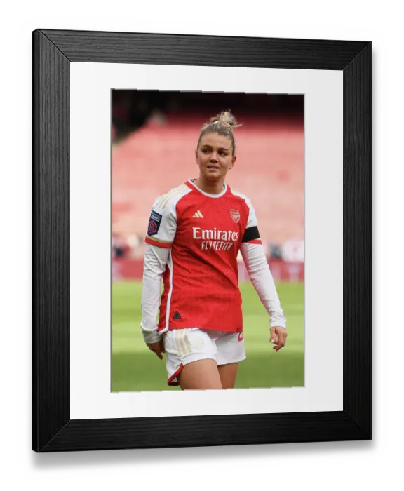 Framed Print : Arsenal FC v Leicester City - Barclays Women's Super League Framed Print : Arsenal FC v Leicester City - Barclays Women's Super League