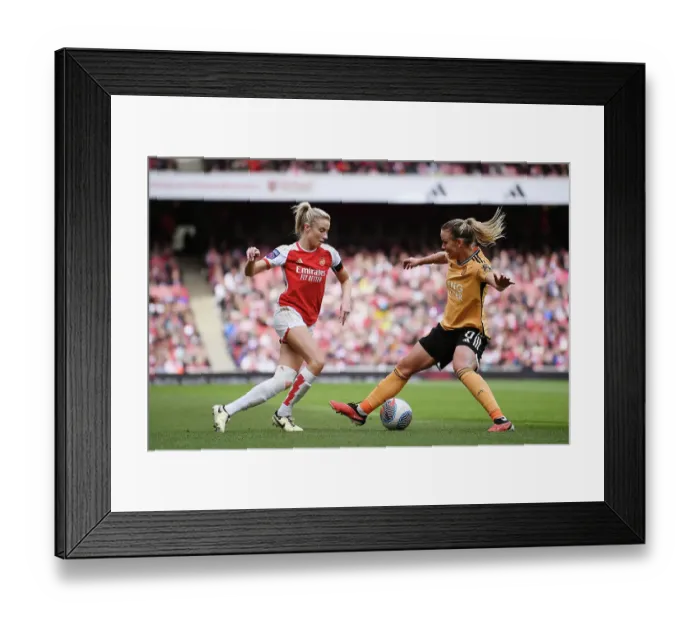 Framed Print : Arsenal FC v Leicester City - Barclays Women's Super League