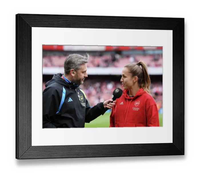 Framed Print : Arsenal FC v Leicester City - Barclays Women's Super League