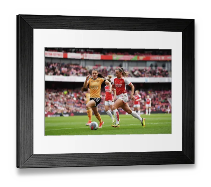 Framed Print : Arsenal FC v Leicester City - Barclays Women's Super League Framed Print : Arsenal FC v Leicester City - Barclays Women's Super League