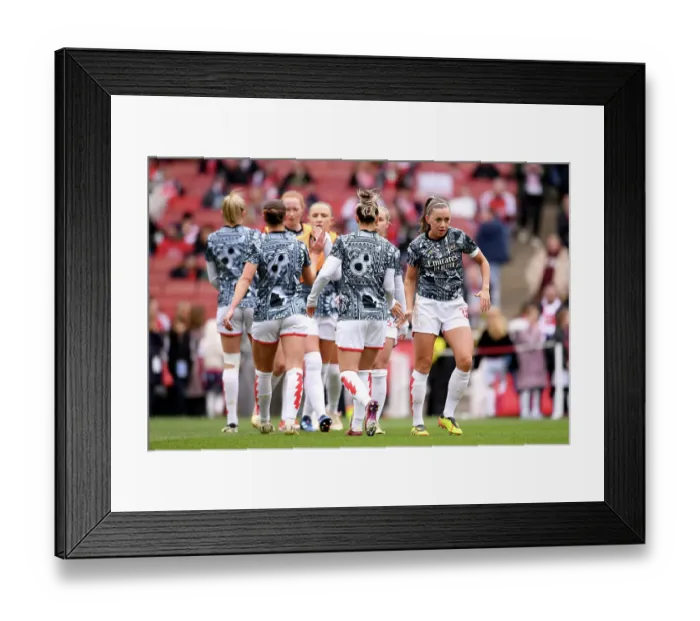 Framed Print : Arsenal FC v Leicester City - Barclays Women's Super League