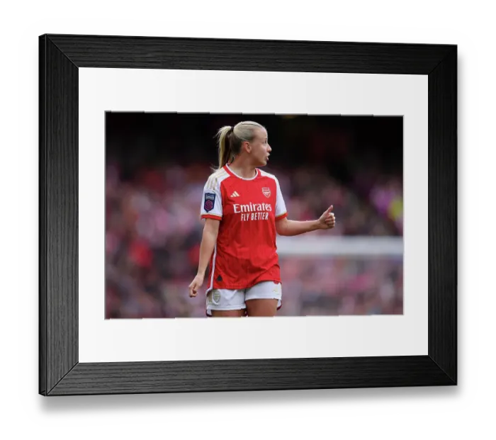 Framed Print : Arsenal FC v Leicester City - Barclays Women's Super League