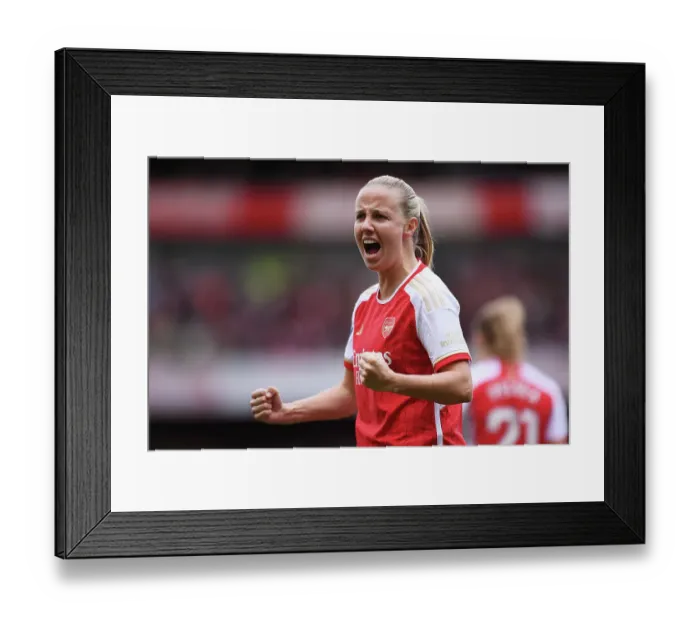 Framed Print : Arsenal FC v Leicester City - Barclays Women's Super League Framed Print : Arsenal FC v Leicester City - Barclays Women's Super League