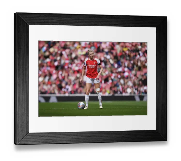 Framed Print : Arsenal FC v Leicester City - Barclays Women's Super League Framed Print : Arsenal FC v Leicester City - Barclays Women's Super League