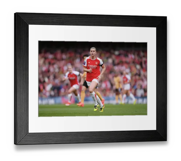 Framed Print : Arsenal FC v Leicester City - Barclays Women's Super League Framed Print : Arsenal FC v Leicester City - Barclays Women's Super League