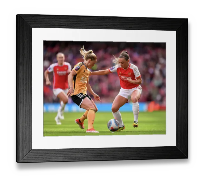 Framed Print : Arsenal FC v Leicester City - Barclays Women's Super League