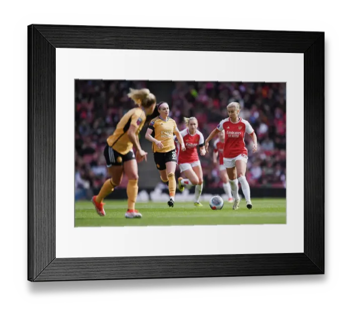 Framed Print : Arsenal FC v Leicester City - Barclays Women's Super League