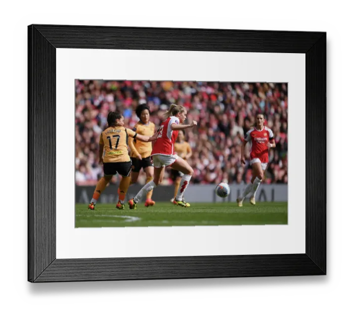 Framed Print : Arsenal FC v Leicester City - Barclays Women's Super League Framed Print : Arsenal FC v Leicester City - Barclays Women's Super League