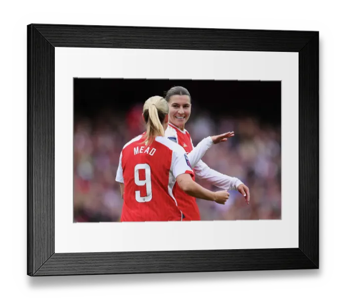 Framed Print : Arsenal FC v Leicester City - Barclays Women's Super League