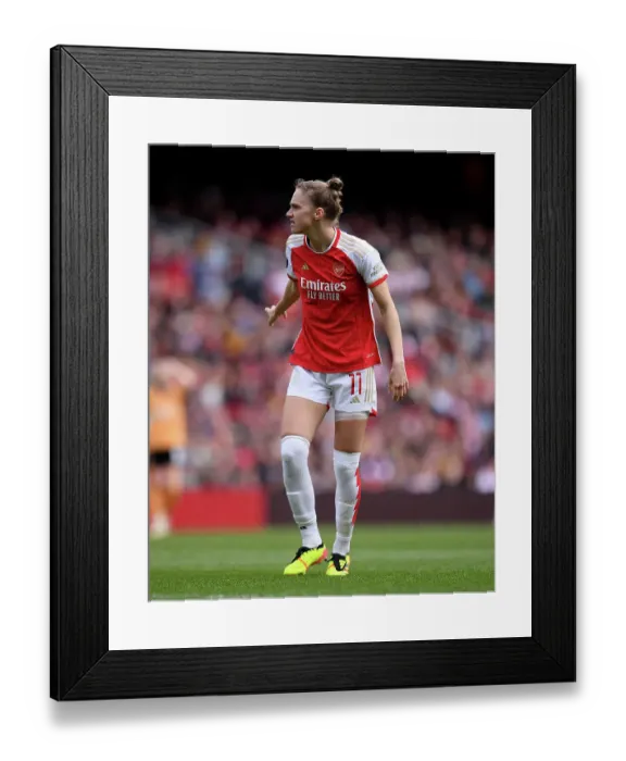 Framed Print : Arsenal FC v Leicester City - Barclays Women's Super League