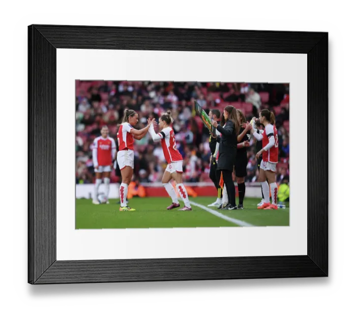 Framed Print : Arsenal FC v Leicester City - Barclays Women's Super League