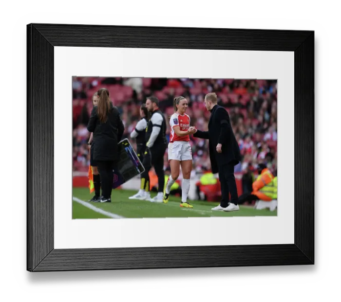 Framed Print : Arsenal FC v Leicester City - Barclays Women's Super League