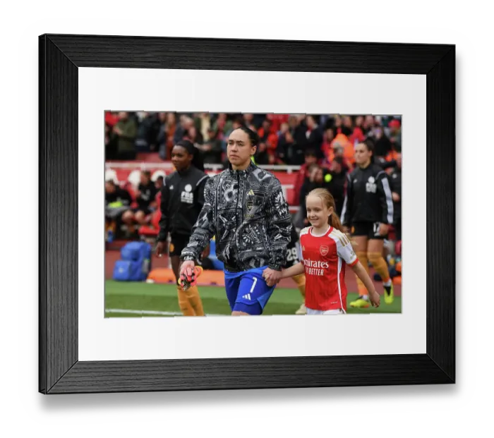Framed Print : Arsenal FC v Leicester City - Barclays Women's Super League