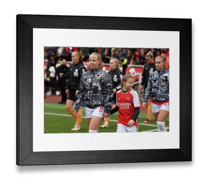 Framed Print : Arsenal FC v Leicester City - Barclays Women's Super League