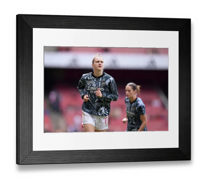 Framed Print : Arsenal FC v Leicester City - Barclays Women's Super League