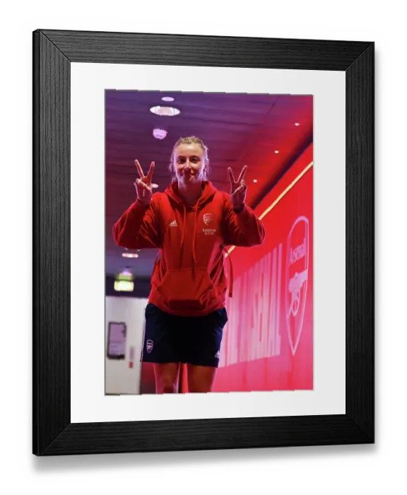 Framed Print : Arsenal FC v Leicester City - Barclays Women's Super League