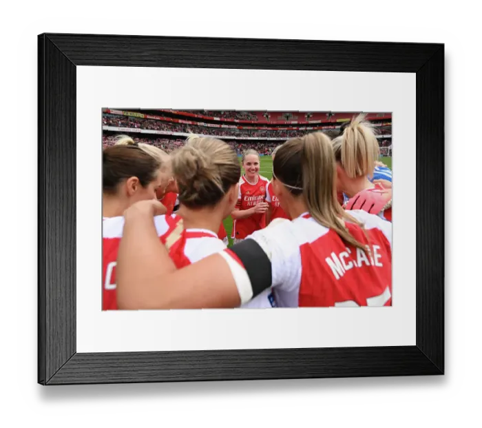 Framed Print : Arsenal FC v Leicester City - Barclays Women's Super League