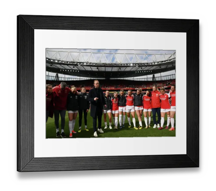 Framed Print : Arsenal FC v Leicester City - Barclays Women's Super League