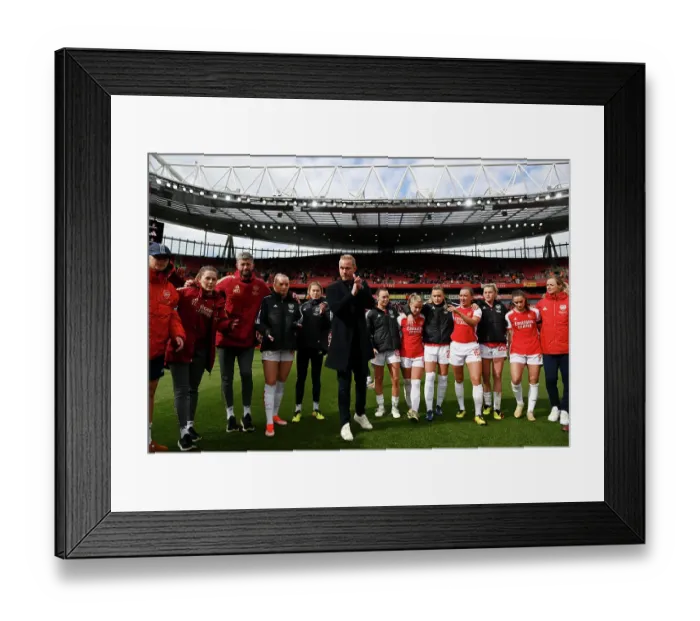 Framed Print : Arsenal FC v Leicester City - Barclays Women's Super League
