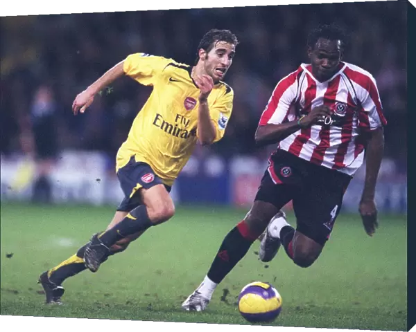 Mathieu Flamini (Arsenal) Claude Davis (Sheff Utd)