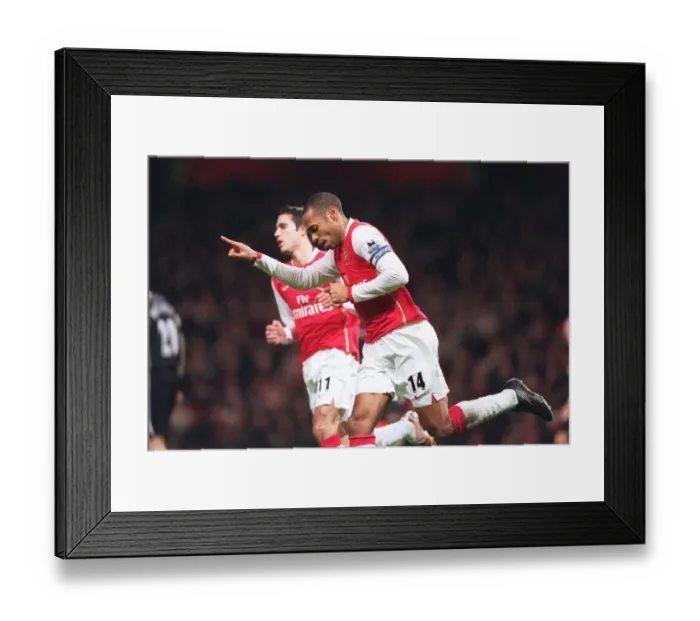 Framed Print : Thierry Henry's Epic Penalty Goal: Arsenal's 4-0 Victory Over Charlton Athletic Framed Print : Thierry Henry's Epic Penalty Goal: Arsenal's 4-0 Victory Over Charlton Athletic