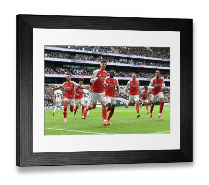 Framed Print : Tottenham Hotspur v Arsenal FC - Premier League