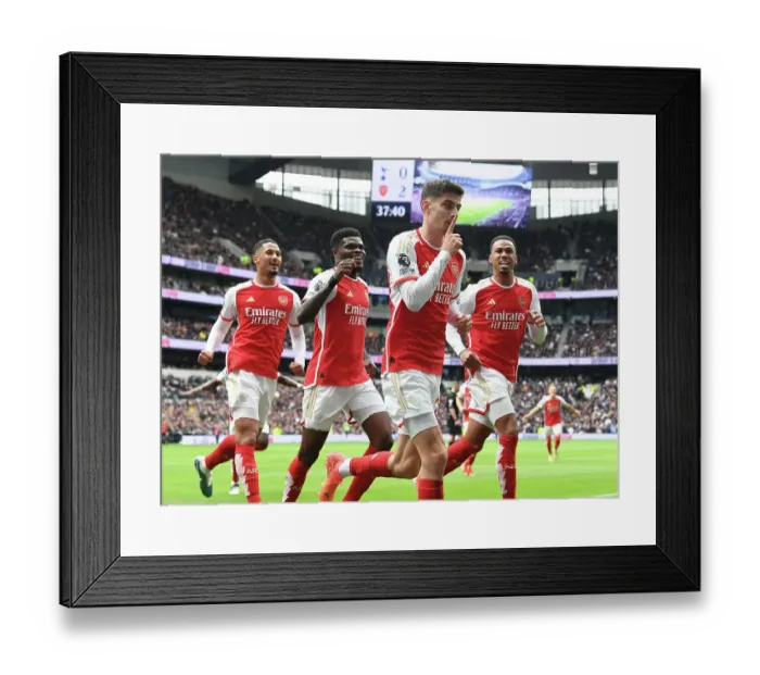Framed Print : Tottenham Hotspur v Arsenal FC - Premier League