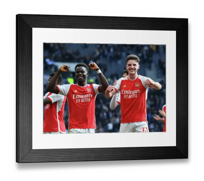 Framed Print : Tottenham Hotspur v Arsenal FC - Premier League