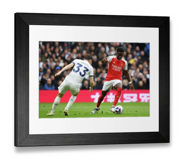 Framed Print : Tottenham Hotspur v Arsenal FC - Premier League