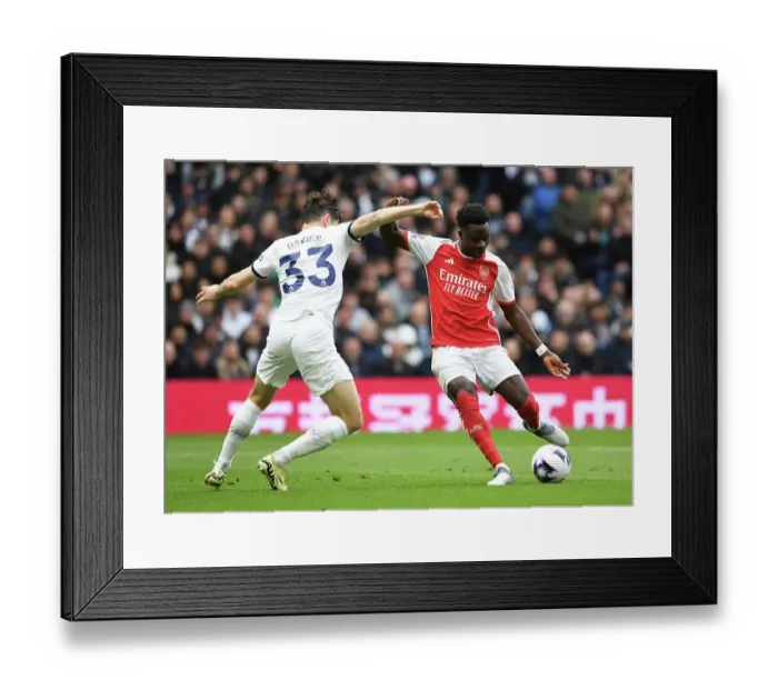 Framed Print : Tottenham Hotspur v Arsenal FC - Premier League