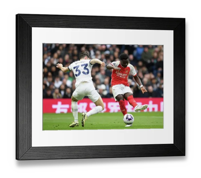 Framed Print : Tottenham Hotspur v Arsenal FC - Premier League