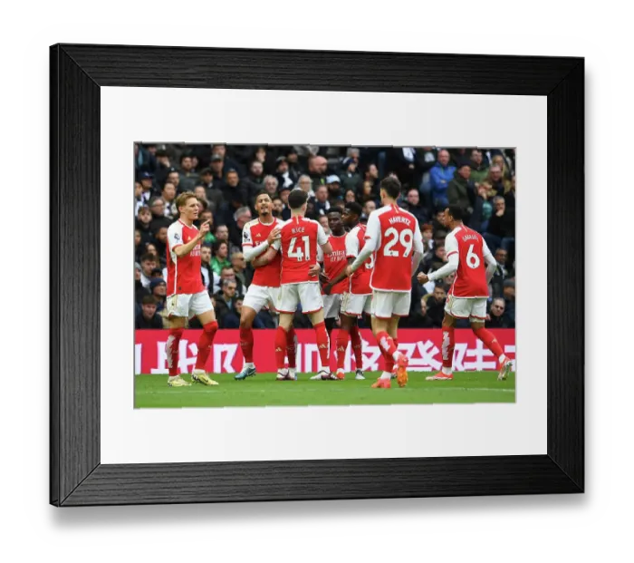 Framed Print : Tottenham Hotspur v Arsenal FC - Premier League