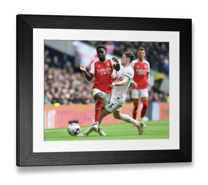 Framed Print : Tottenham Hotspur v Arsenal FC - Premier League