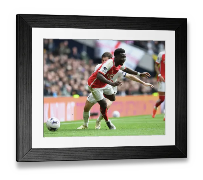 Framed Print : Tottenham Hotspur v Arsenal FC - Premier League