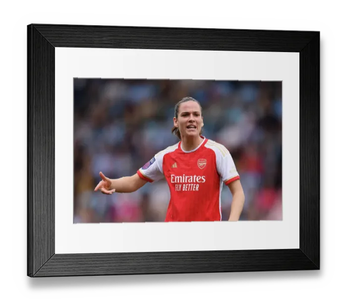 Framed Print : Manchester City v Arsenal FC - Barclays Women's Super League