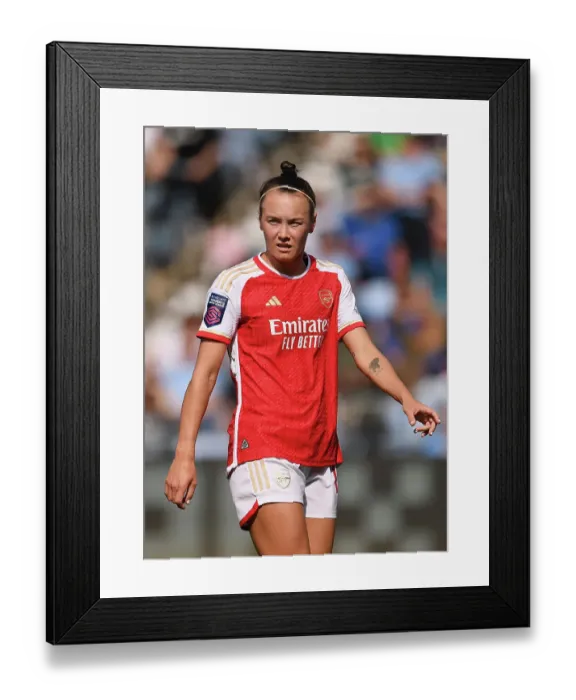 Framed Print : Manchester City v Arsenal FC - Barclays Women's Super League
